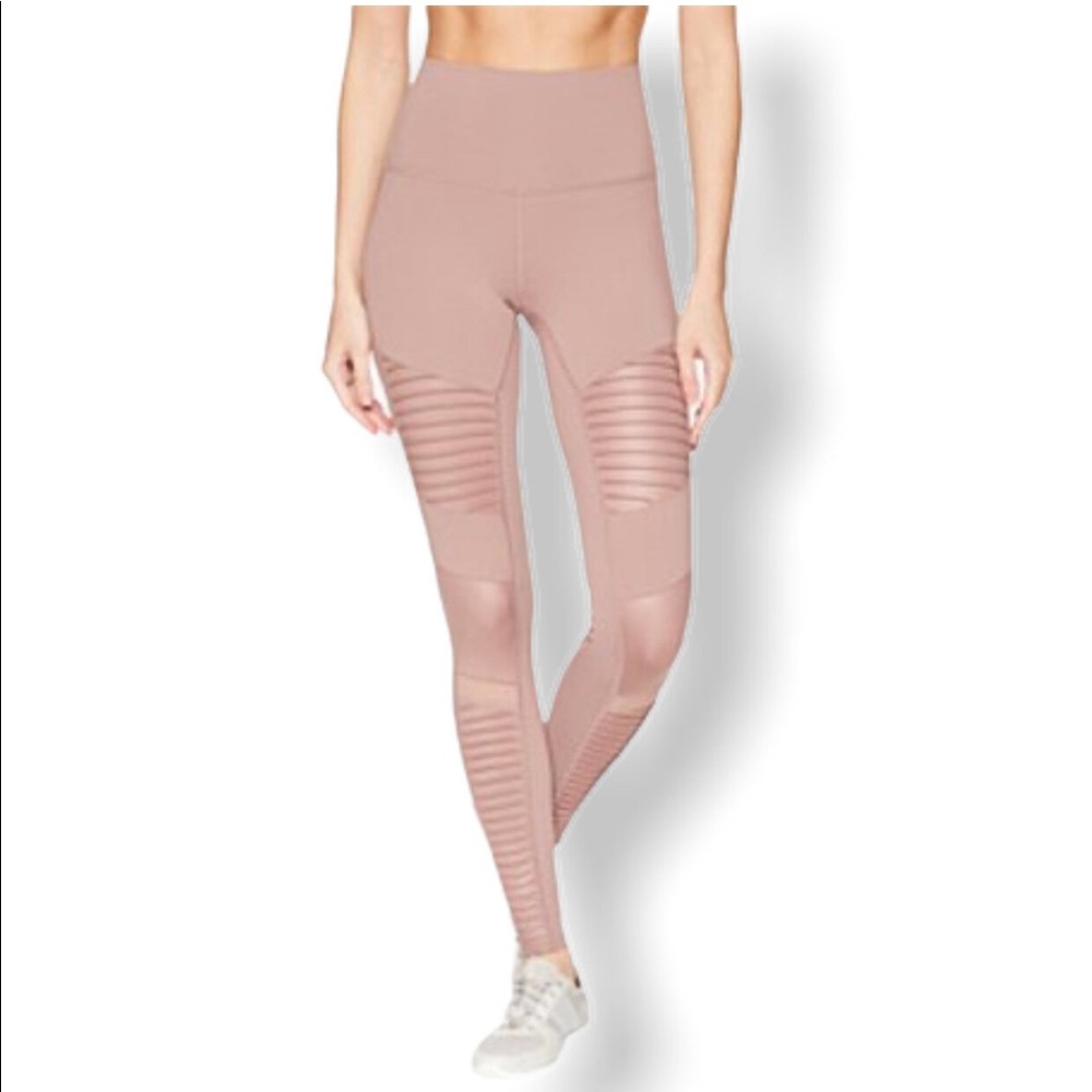 Alo Yoga High Waist Moto Leggings